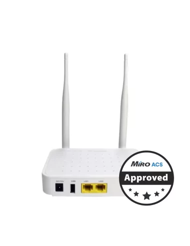 BDCOM xPON ONU/ONT, 1 x GB, 1x FE, 300Mbps Wireless, 1 x USB port 