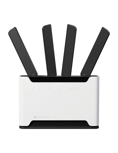 MikroTik Chateau 5G WiFi 6 Dual Band 4 Port Gigabit 1 Port 2.5 Gigabit Router | MT-RBCHATEAU-5G-AX