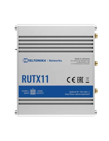 Teltonika Industrial LTE Cat6 WiFI IoT Router | RUTX11