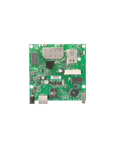 MikroTik RouterBOARD 912UAG-5HPnD with 5GHz radio,1 Gb port,1 MiniPCI-e,1 USB,1 Sim slot and 2 MMCX