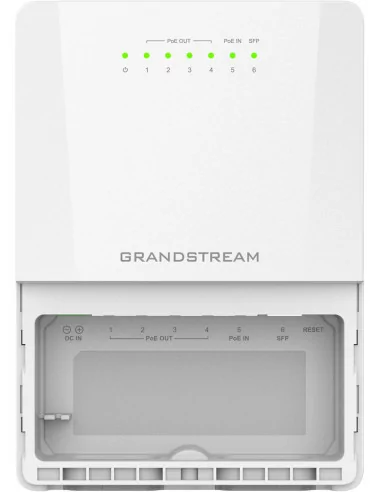 Grandstream Enterprise 5 port Outdoor IP66 Lite Cloud Managed GbE PoE Switch | GWN7710R
