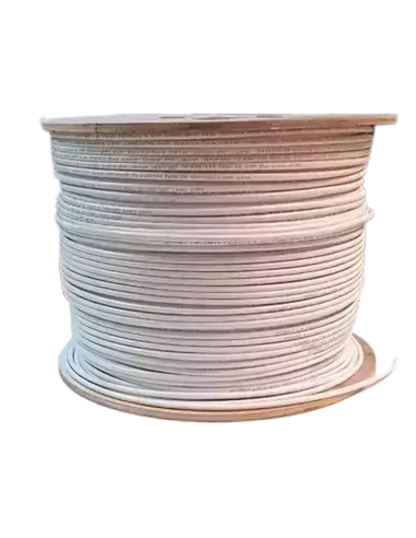 Acconet CAT5e Indoor Ethernet Cable 500m White CCA STP Roll | CAT5-500-STP