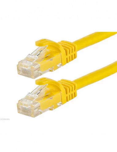 Acconet CAT6 0.5m UTP Flylead (Patch Lead) Yellow | CAT6-FLY-0.5-YELLOW