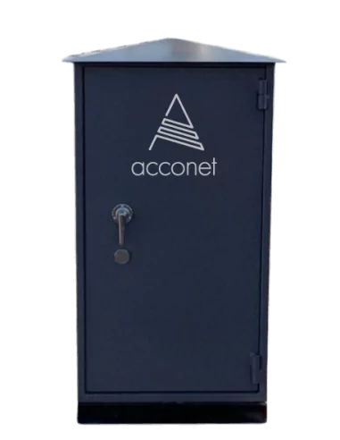 Acconet 19" 25U vented outdoor Safe / Cabinet - 120KG