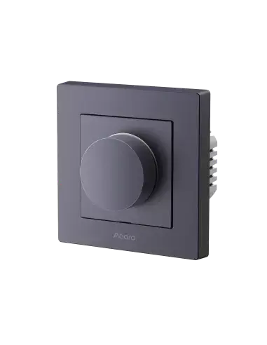 Aqara Dimmer Switch H2 EU 2 in 1 With Neutral & No Neutral (Gray) | AQ-CTRL-DIM-SW-WALL-G 