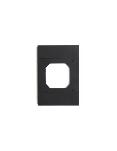 Acconet IoT 4x2 Smart Wall Switch Adapter Plate, Black | AC-IOT-BP-B 