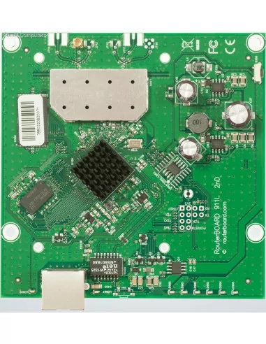 MikroTik RouterBOARD 911 Lite5 with 1 10/100 LAN port, 5.X GHz radio and 1 MMCX connector
