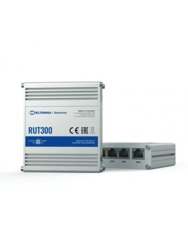 Teltonika 5-Port Industrial Ethernet Router | RUT300