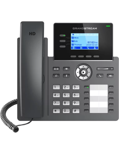 Grandstream 3-Line Gigabit Carrier Phone | GRP2604P
