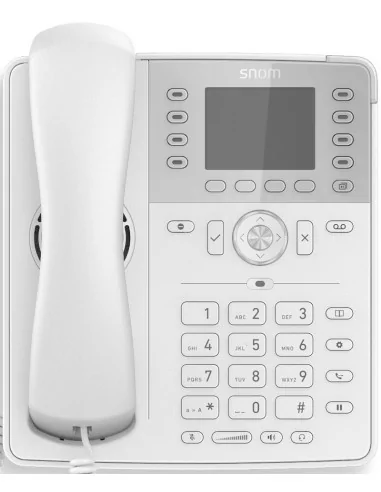 Snom D735 12-Line White Desktop SIP Phone | D735W 