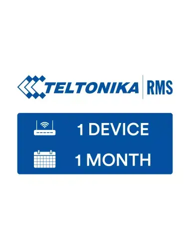 Teltonika RMS License, 1 device credit, 1 month| RMS_100 
