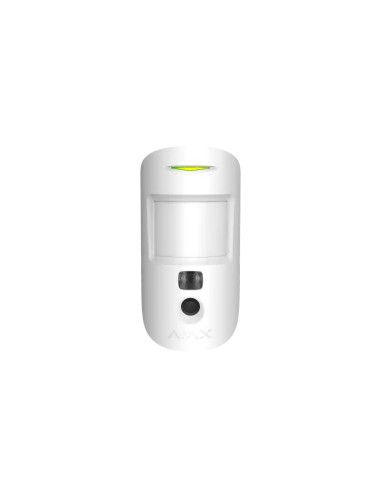 AJAX Security - MotionCam Jeweller - White Wireless Indoor Motion Detector with Photo Camera | AJAX-MC-INDR-W 