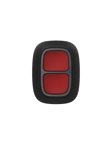 AJAX Security - DoubleButton Jeweller - Double Black Wireless Smart Button for Panic and Control Modes | AJAX-PB-DOUBLE-B 